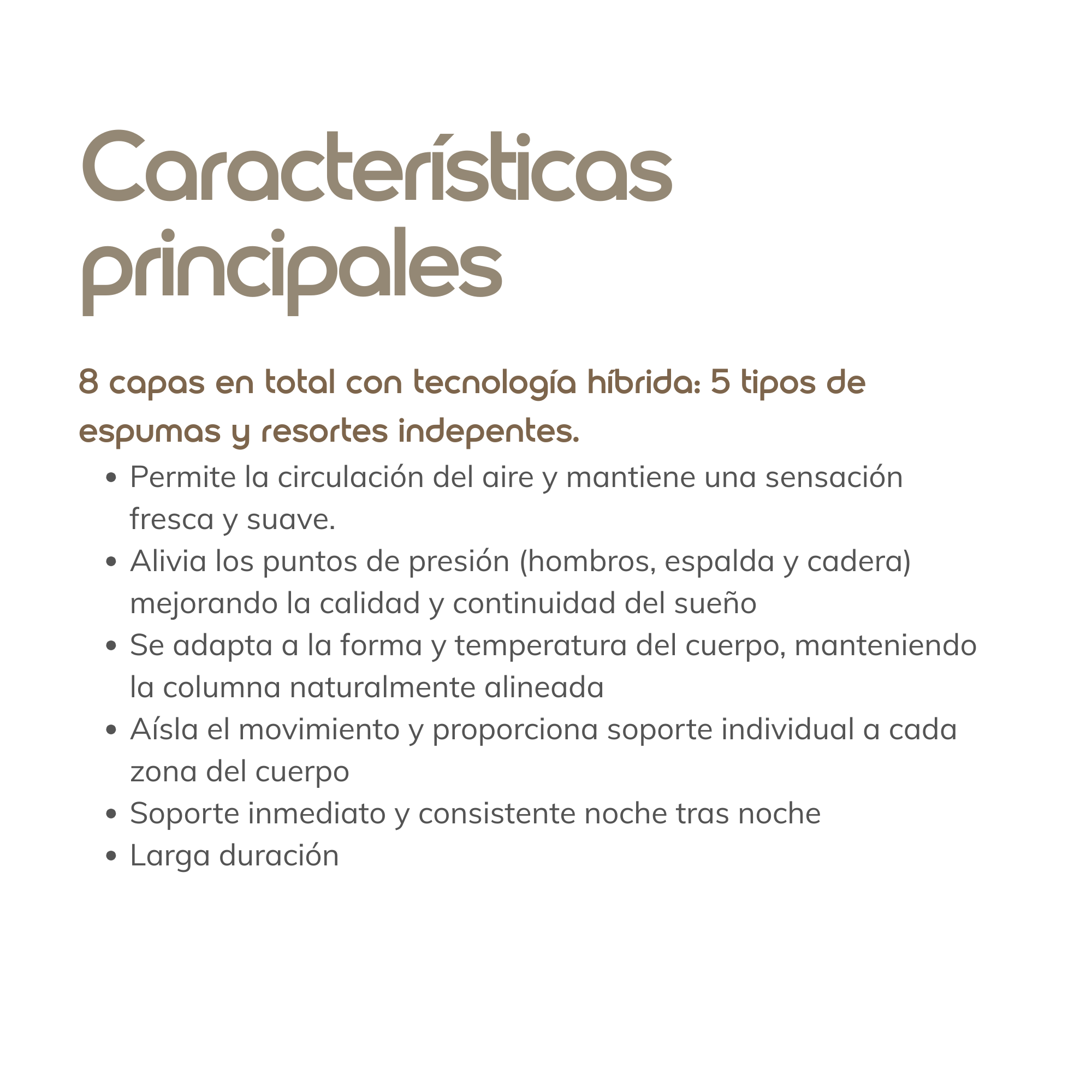 Colchón Nuvē Hybrid